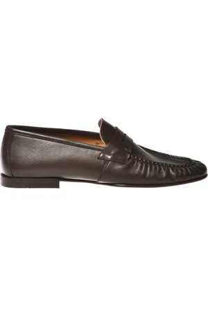 BALDININI Buty, Mężczyzna, brązowy, 45 EU, Dark nappa loafer