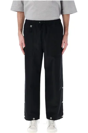Comme des Garçons Spodnie, Mężczyzna, Czarny, S, Stylowe Spodnie Fatigue