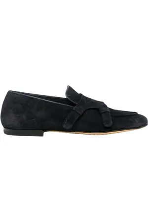 Officine creative Buty, Mężczyzna, Niebieski, 40 EU, Skóra, Airto Light Cachemere Navy Leather Mokasyny