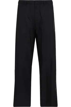 Prada Spodnie, Mężczyzna, Czarny, L, Czarne Spodnie Podkreśl Styl Elegancję