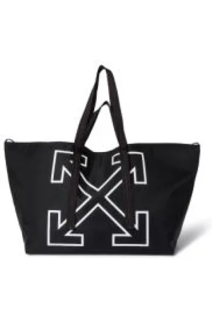OFF-WHITE Torebki, Mężczyzna, Czarny, ONE SIZE, Torebka Tote
