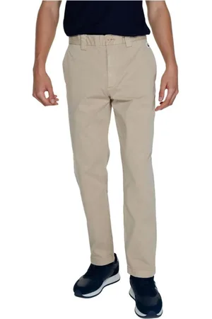 Tommy Hilfiger Jeansy, Mężczyzna, Żółty, W38 L32, Bawełna, Złote Jeansyy i Spodnie z Bawełny
