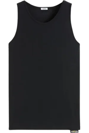 Aspesi Koszulki, Kobieta, Czarny, S, Ultralight Stretch Jersey Top