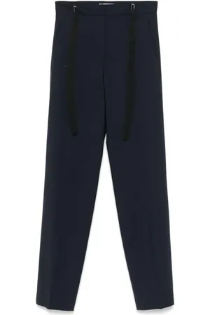 Msgm Spodnie, Kobieta, Niebieski, XS, Luźne Dżinsy