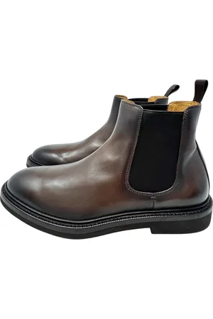 Officine creative Buty, Mężczyzna, brązowy, 44 EU, Skóra, Chelsea Boot
