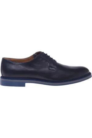 BALDININI Buty, Mężczyzna, Niebieski, 45 EU, leather lace-up