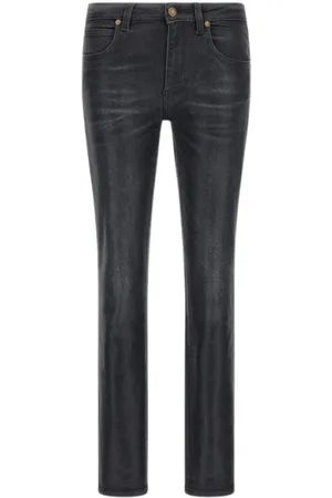 Roberto Cavalli Jeansy, Kobieta, Czarny, 2XS, Czarne Skinny Jeansy dla Kobiet