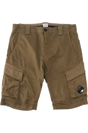 C.P. Company Szorty, Mężczyzna, Zielony, M, Stretch Sateen Cargo Shorts