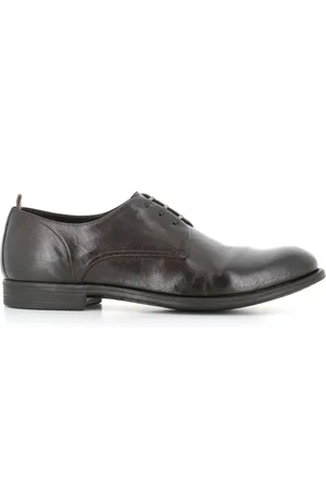 Officine creative Buty, Mężczyzna, Czarny, 45 EU, Skóra, Czarne baleriny z gumową podeszwą