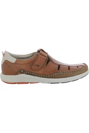 Fluchos Buty, Mężczyzna, brązowy, 41 EU, Męskie buty skórzane Cognac KAI