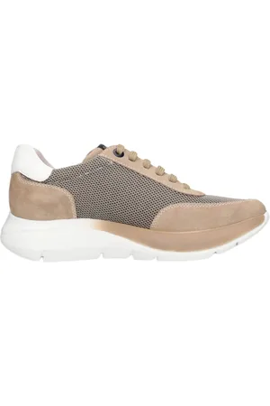 CallagHan Buty, Mężczyzna, Beżowy, 42 EU, Zamsz, Sneakersy z Materiału i Zamszu z Technologią Algoritmo