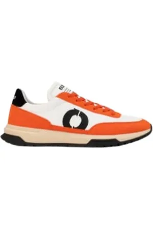 ECOALF Buty, Mężczyzna, Wielobarwność, 46 EU, Poliester, Nowoczesne Pomarańczowe Sneakersy Ventura