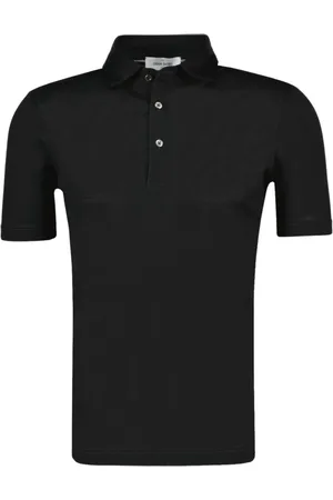 Gran Sasso Koszulki, Mężczyzna, Czarny, XL, Czarna Koszulka Polo 60103/74201