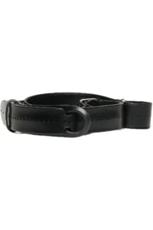 Orciani Akcesoria, Mężczyzna, Czarny, ONE SIZE, Skóra, Bull Soft Belt