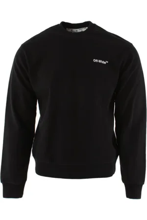 OFF-WHITE Bluzy, Mężczyzna, Czarny, S, Bawełna, Sweter
