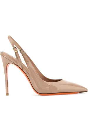 santoni Buty, Kobieta, Różowy, 40 EU, Pudrowy róż Skórzane Pompki Audrey