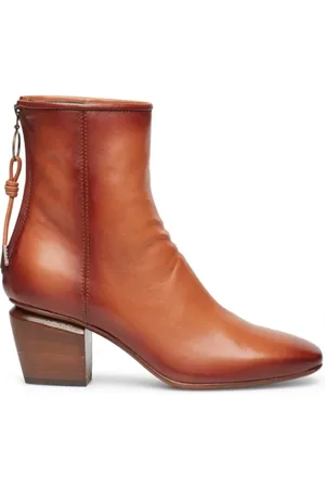 Officine creative Buty, Kobieta, brązowy, 36 EU, Skóra, Botki Vinciene