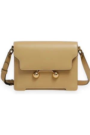 Marni Torebki, Kobieta, Żółty, ONE SIZE, Torba na ramię średnia