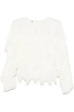 THE GARMENT Bluzki, Kobieta, Biały, S, Elegant Sage Blouse