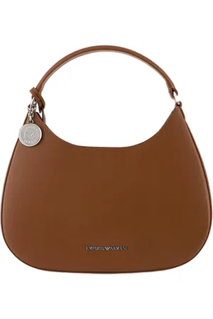 Emporio Armani Torebki, Kobieta, brązowy, ONE SIZE, Koronkowa torba na ramię