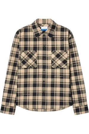 OFF-WHITE Koszule, Mężczyzna, Czarny, M, Bawełna, Koszulka z logo