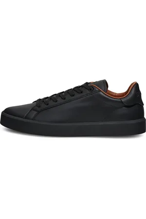Boggi Milano Buty, Mężczyzna, Czarny, 42 EU, Skórzane Buty Sportowe