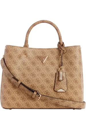 Guess Torebki, Kobieta, brązowy, ONE SIZE, Torba Meridian z Logo i Uchwytami