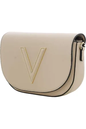 VALENTINO Torebki, Kobieta, Beżowy, ONE SIZE, Len, Eleganckie Torebki