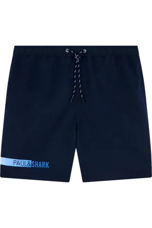 Paul & Shark Szorty, Mężczyzna, Niebieski, XL, Poliester, Niebieskie Szorty Pływackie Stylu Volley
