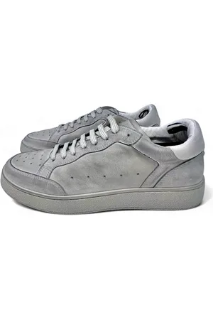 Officine creative Buty, Mężczyzna, Szary, 40 EU, Skóra, Sneakersy Nubukowe