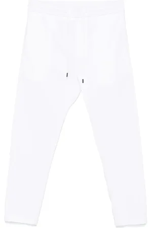 Dondup Spodnie, Mężczyzna, Biały, W31, Białe Stylowe Spodnie