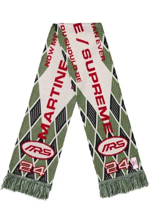 Supreme Akcesoria, unisex, Zielony, ONE SIZE, Zielony Szal Elegancki Styl
