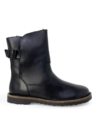 Birkenstock Buty, Kobieta, Czarny, 37 EU, Skóra, Zimowe Botki