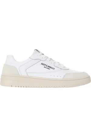 Roberto Cavalli Buty, Mężczyzna, Biały, 43 EU, Sneakers