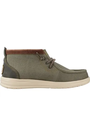 Hey dude Buty, Mężczyzna, Zielony, 41 EU, Buty robocze z wiązaniem Mid Grip