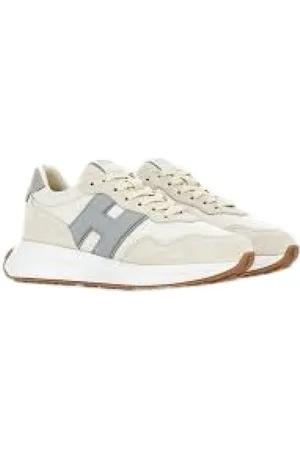 Hogan Buty, Kobieta, Beżowy, 39 EU, Stylowe Sneakersy dla Mężczyzn i Kobiet