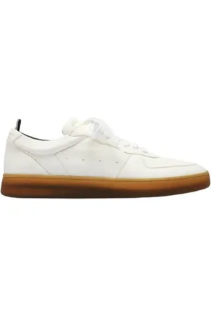 Officine creative Buty, Mężczyzna, Biały, 41 EU, Skóra, Eleganckie Miejskie Sneakersy