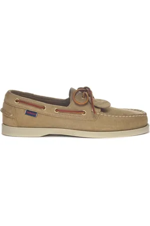 SEBAGO Buty, Mężczyzna, brązowy, 41 EU, Zamsz, Włoski Loafer ze Skóry Zamszowej