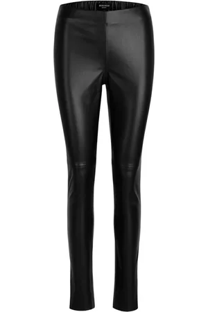 Bruuns Bazaar Spodnie, Kobieta, Czarny, XL, Skóra, Legginsy Veganibbchrista Bbw 3601