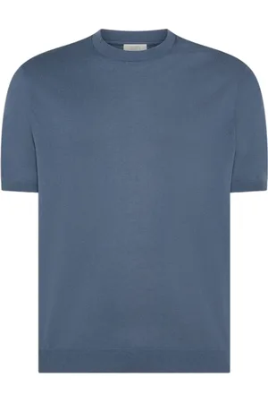 SEVENTY BY SERGIO TEGON Koszulki, Mężczyzna, Niebieski, XL, Niebieski T-shirt i Polo z dżerseju