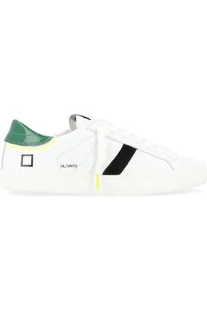 D.A.T.E. Buty, Mężczyzna, Biały, 44 EU, Białe Sneakersy Vintage Calf