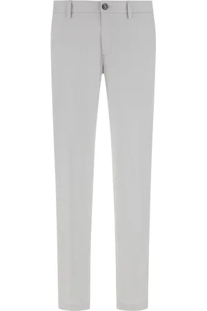 Boggi Milano Spodnie, Mężczyzna, Niebieski, W31, Spodnie z elastanu/bawełny Tencel