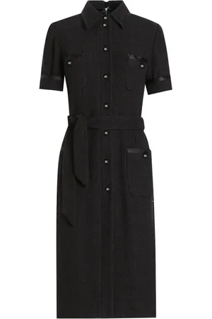 Dolce & Gabbana Sukienki, Kobieta, Czarny, M, Elegancka Czarna Sukienka dla Kobiet