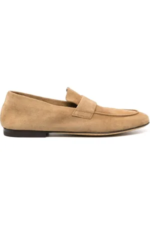 Officine creative Buty, Mężczyzna, Beżowy, 43 EU, Zamsz, Airto/001 Zamszowe mokasyny