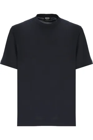 Ermenegildo Zegna Koszulki, Mężczyzna, Niebieski, M, T-Shirts