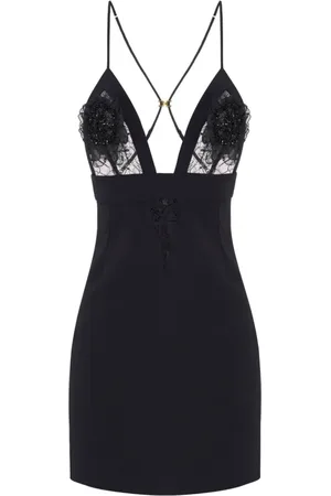 Elisabetta Franchi Sukienki, Kobieta, Czarny, XL, Elegancka Sukienka Nero