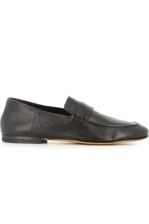 Officine creative Buty, Mężczyzna, Czarny, 42 EU, Skóra, Mokasynyy z miękkiej skóry w kolorze hebanu