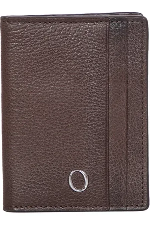 Orciani Akcesoria, Mężczyzna, brązowy, ONE SIZE, Skóra, Cherette Card Holder