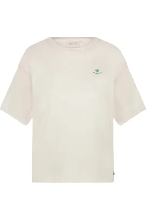 Fabienne Chapot Koszulki, Kobieta, Biały, XL, Steve Sketchbook T-Shirt