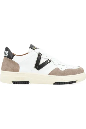 Via Roma Buty, Kobieta, Biały, 39 EU, Stylowe Sneakersy z Skóry